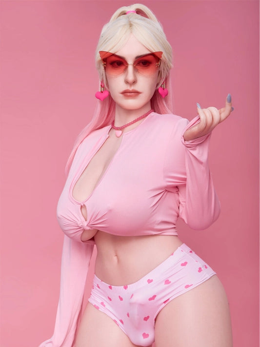 F2021-162cm(5.3ft)-38kg I Cup S25 Femboy Toy Masturbator Shemale Lesbian Silicone Sex Doll｜Irontech Doll