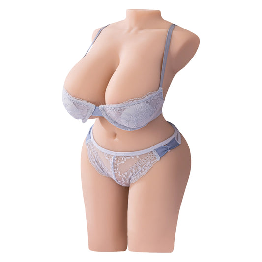 T401-23.36lb/52cm-Big Boobs Round Ass Realistic Curves Sex Doll Torso