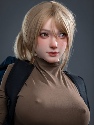 F1325-165cm 5ft4 G Cup Kitty Big Boobs Silicone Sex Doll｜Irontech Doll